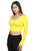 Loee Fits Long Sleeve Notch Neck Crop Top