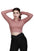 Loee Fits Long Sleeve V Neck Collar Crop Top